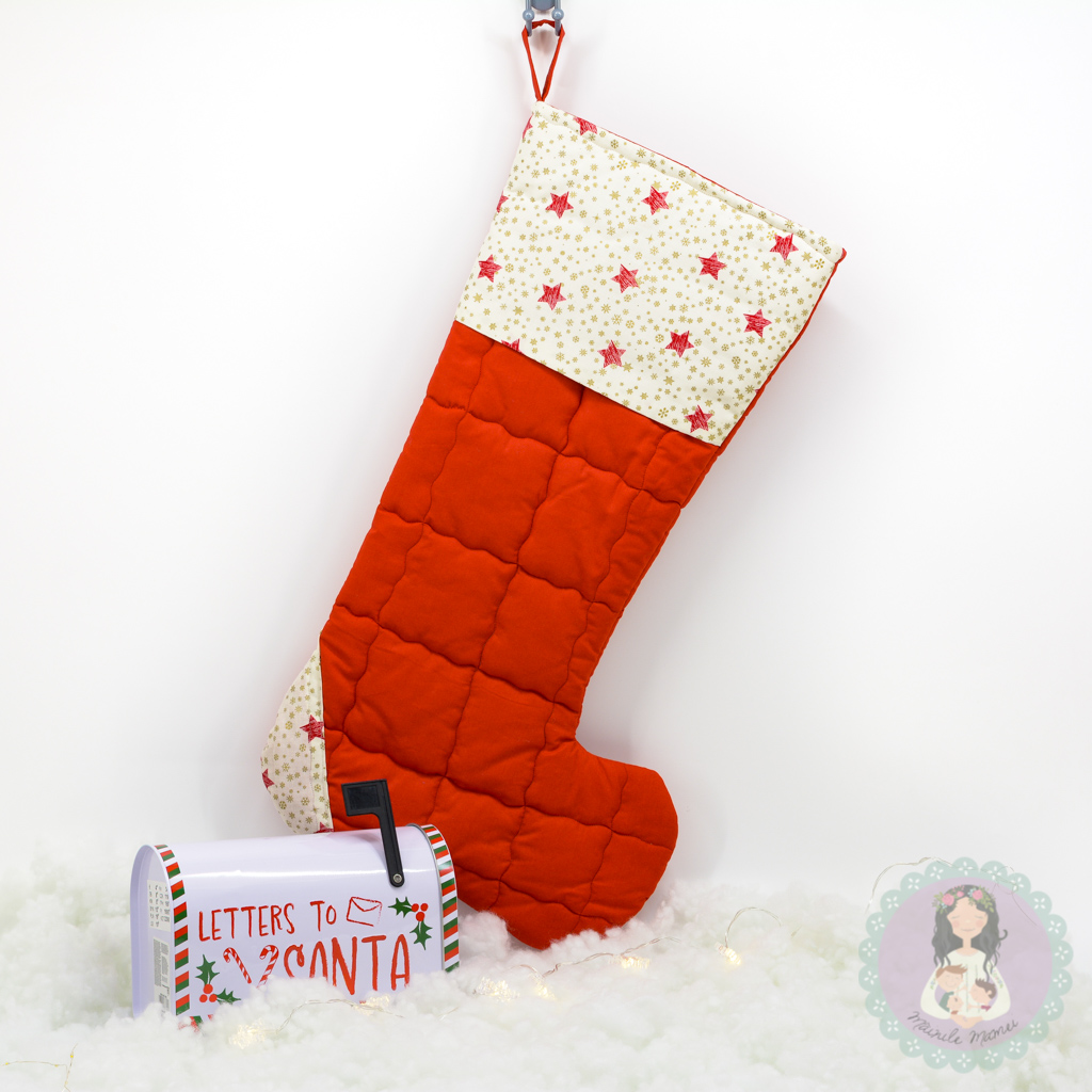 Ghetuță big size/Crăciun/ciorap personalizat/roșu 2