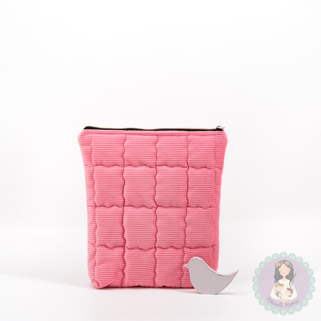 Giga pouch/pouch mare/borsetă/unicat/roz